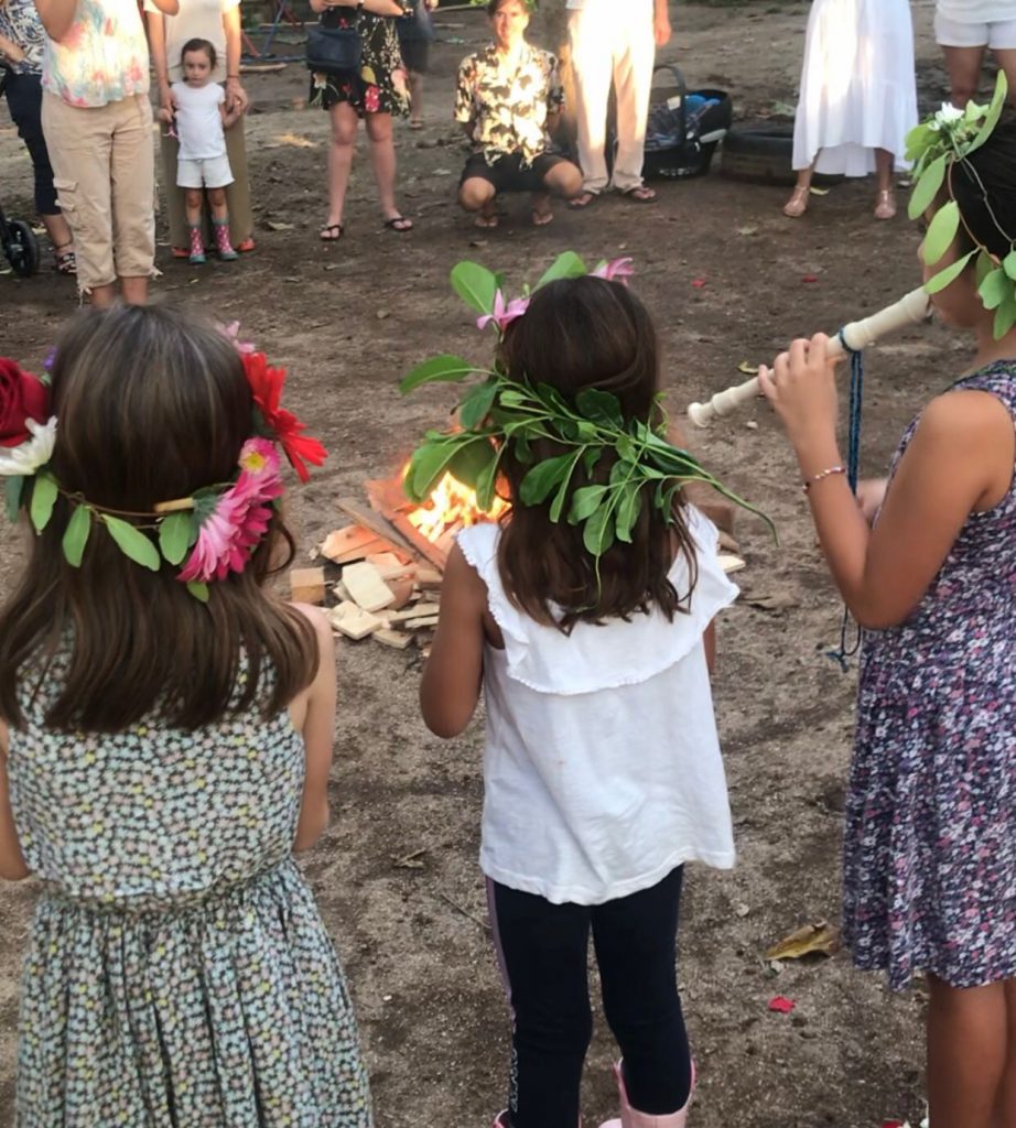 Fiesta de San Juan en las escuelas Waldorf